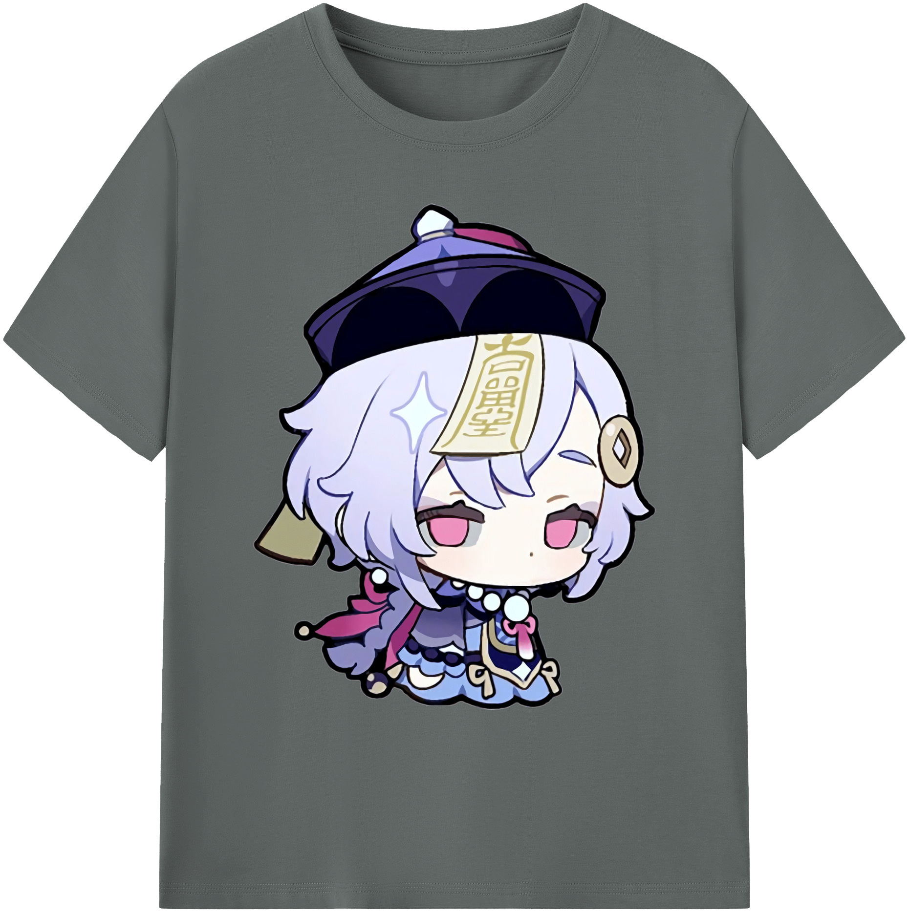 げんし神 七七 なな  genshin Nana 綿100％ メンズ半袖Tシャツ｜肌触りやわらか＆通気性